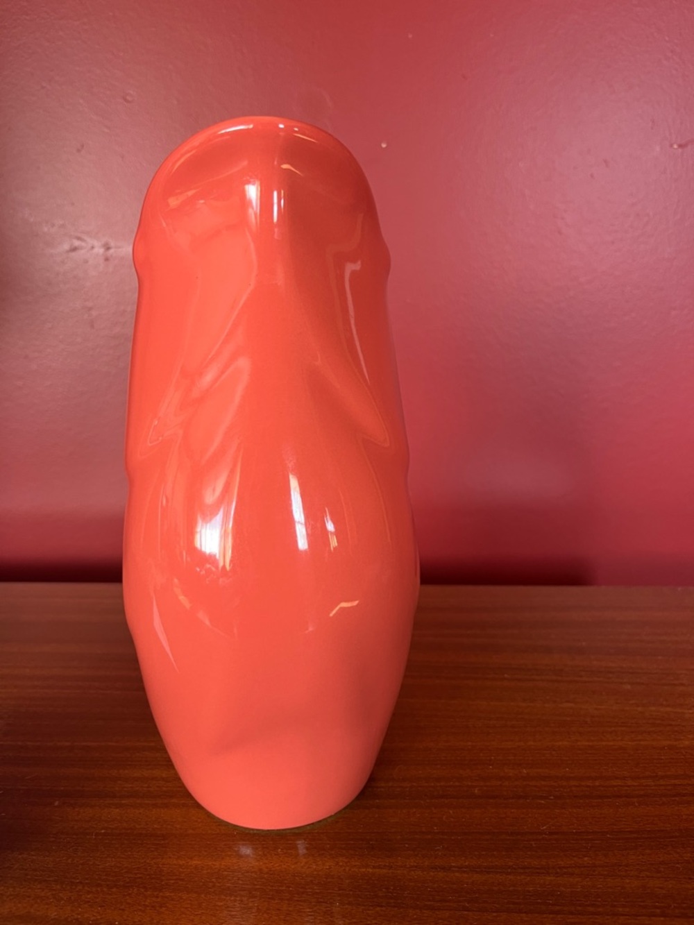 New Large Coral GurglePot Pitcher - Picture 6 of 11